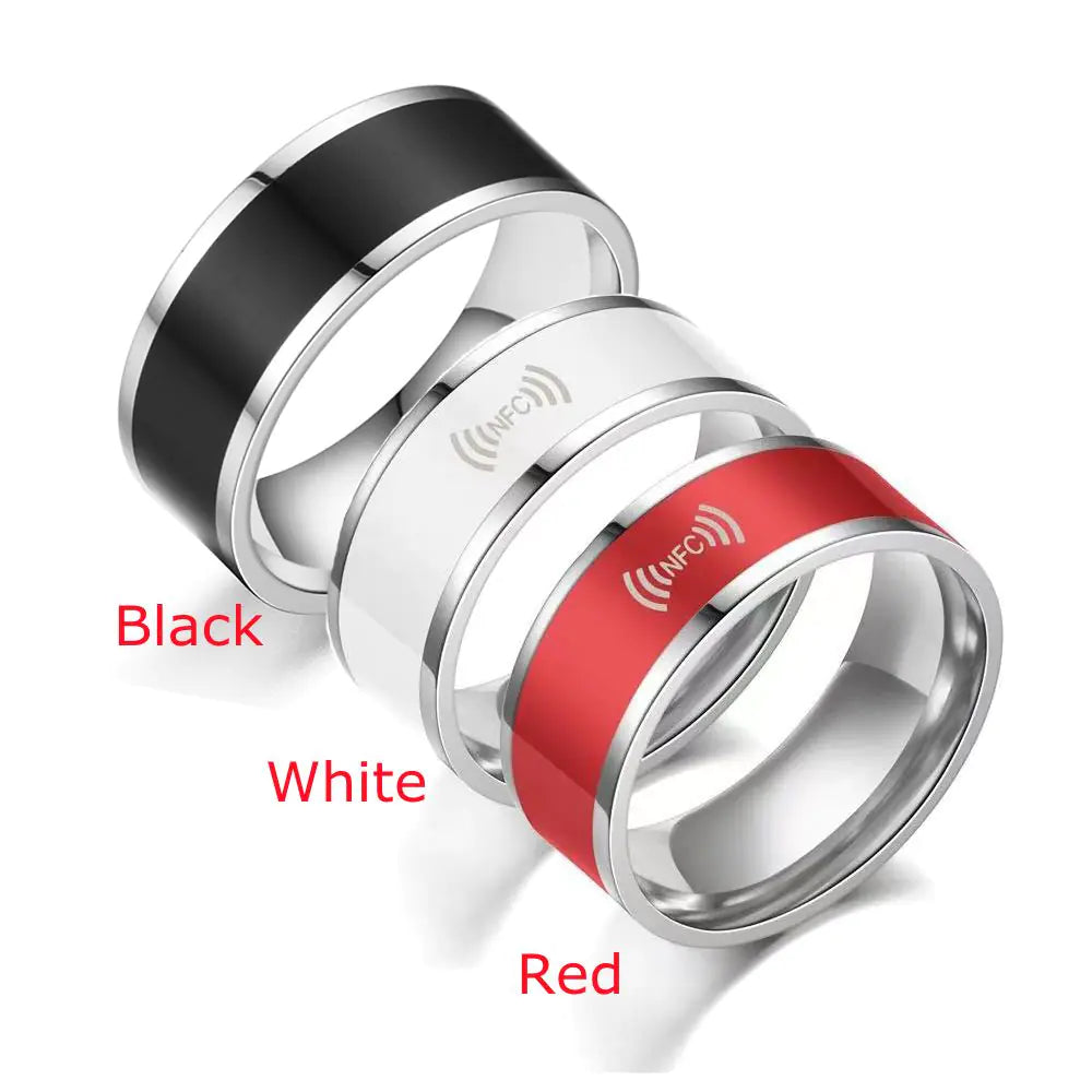 NFC Wearable Smart Ring for Mobile Phone Labeling