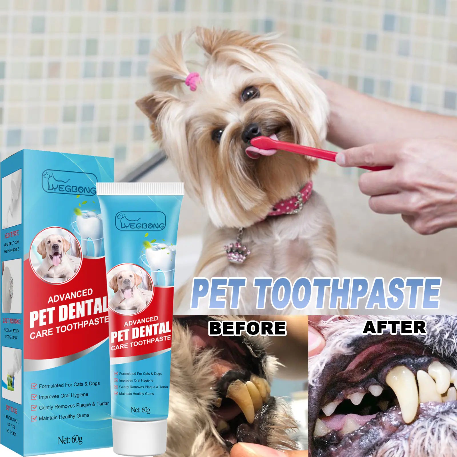 Edible Pet Toothpaste