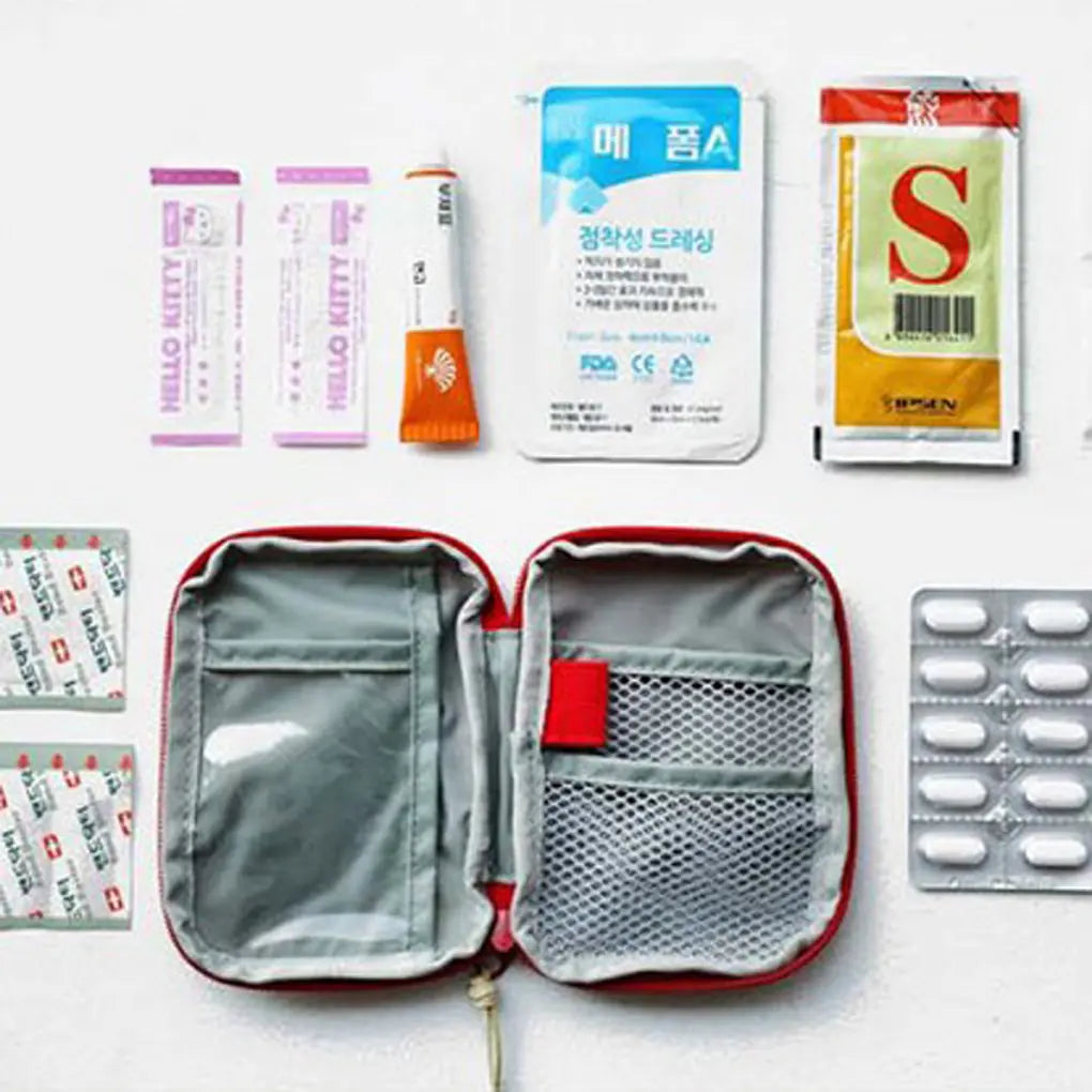 Mini Portable First Aid Kit Medical Storage Bag