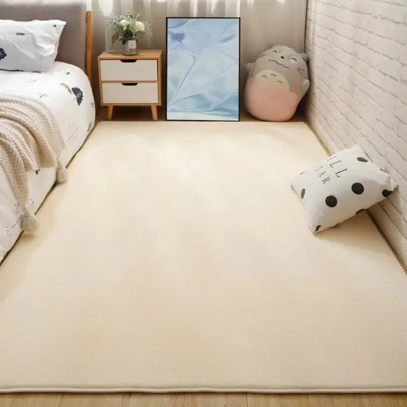Beige Soft Plush Area Rug (31.5" X 62.9") for Home Decor