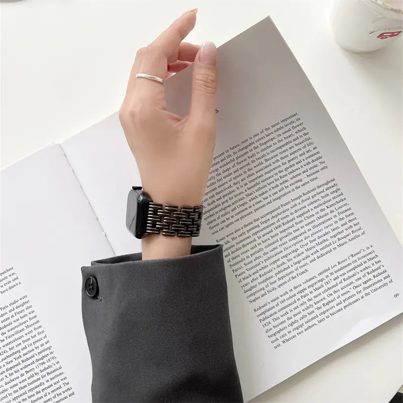 Stainless Steel Colorfast Smart Watch Band